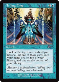 Telling Time (Retro Frame) -  (SLD-2157) - Secret Lair Drop Series