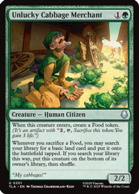Unlucky Cabbage Merchant -  (TLA-201) - Avatar: The Last Airbender