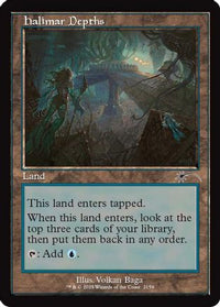 Halimar Depths (Retro Frame) -  (SLD-2159) - Secret Lair Drop Series