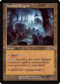 Haunted Fengraf (Retro Frame) -  (SLD-2160) - Secret Lair Drop Series