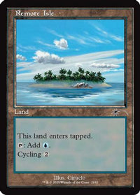 Remote Isle (Retro Frame) -  (SLD-2162) - Secret Lair Drop Series