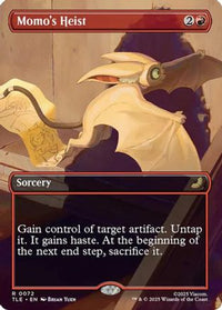 Momo's Heist (Borderless) -  Foil (TLE-072) - Avatar: The Last Airbender: Eternal-Legal