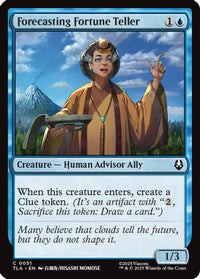 Forecasting Fortune Teller -  Foil (TLA-051) - Avatar: The Last Airbender