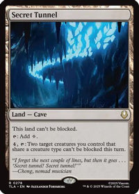 Secret Tunnel -  Foil (TLA-278) - Avatar: The Last Airbender