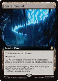 Secret Tunnel (Extended Art) -  Foil (TLA-392) - Avatar: The Last Airbender