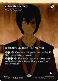 Zuko, Redeemed - Rhys the Redeemed (Borderless) -  Foil (TLE-052) - Avatar: The Last Airbender: Eternal-Legal