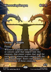 Mirrorwing Dragon (Borderless) -  (TLE-033) - Avatar: The Last Airbender: Eternal-Legal