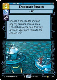 Emergency Powers (Foil) (550) - Secrets of Power Foil
