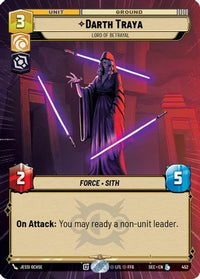 Darth Traya - Lord of Betrayal (Hyperspace) (452) - Secrets of Power