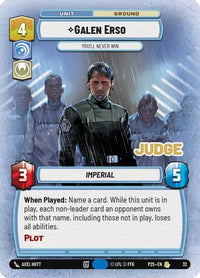 Galen Erso - You'll Never Win (32) - Judge Promos