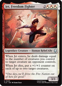 Jet, Freedom Fighter -  Foil (TLA-229) - Avatar: The Last Airbender
