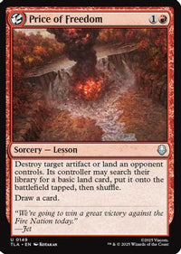 Price of Freedom -  Foil (TLA-149) - Avatar: The Last Airbender