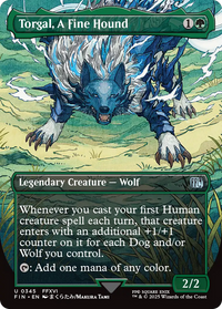 Torgal, A Fine Hound -  (Borderless) (FIN-345) - FINAL FANTASY