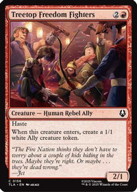 Treetop Freedom Fighters -  Foil (TLA-156) - Avatar: The Last Airbender