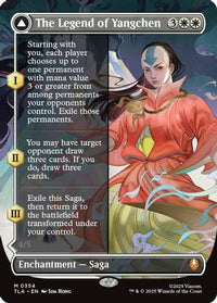 The Legend of Yangchen (Borderless) -  (TLA-354) - Avatar: The Last Airbender