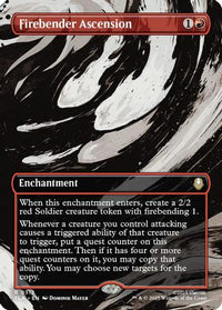 Firebender Ascension (Borderless) -  (TLA-312) - Avatar: The Last Airbender