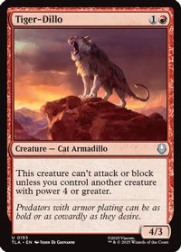 Tiger-Dillo -  Foil (TLA-155) - Avatar: The Last Airbender