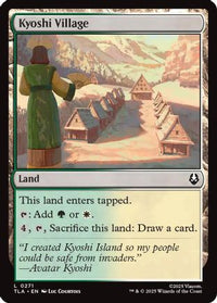 Kyoshi Village -  Foil (TLA-271) - Avatar: The Last Airbender