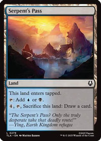 Serpent's Pass -  Foil (TLA-279) - Avatar: The Last Airbender