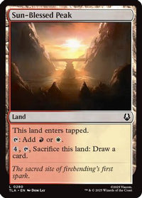 Sun-Blessed Peak -  Foil (TLA-280) - Avatar: The Last Airbender