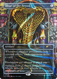 Altar of the Brood (Halo Foil) -  Foil (SLC-028) - Secret Lair Countdown Kit