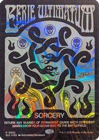 Eerie Ultimatum (Halo Foil) -  Foil (SLC-032) - Secret Lair Countdown Kit