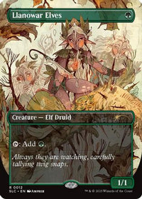 Llanowar Elves -  Foil (SLC-012) - Secret Lair Countdown Kit