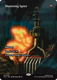 Shattering Spree (Borderless) -  Foil (TLE-036) - Avatar: The Last Airbender: Eternal-Legal