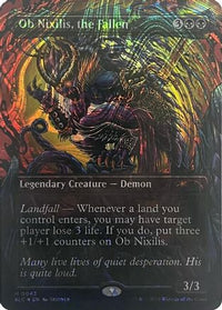 Ob Nixilis, the Fallen (Halo Foil) -  Foil (SLC-042) - Secret Lair Countdown Kit