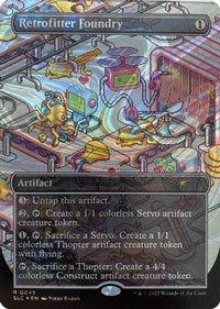 Retrofitter Foundry (Halo Foil) -  Foil (SLC-045) - Secret Lair Countdown Kit