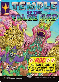 Temple of the False God -  Foil (SLC-020) - Secret Lair Countdown Kit