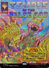 Temple of the False God (Halo Foil) -  Foil (SLC-047) - Secret Lair Countdown Kit