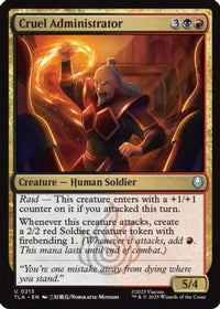 Cruel Administrator -  Foil (TLA-213) - Avatar: The Last Airbender