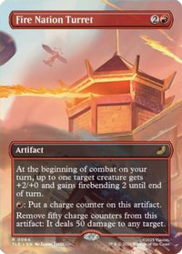 Fire Nation Turret (Borderless) -  (TLE-064) - Avatar: The Last Airbender: Eternal-Legal