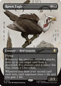 Raven Eagle (Borderless) -  (TLA-324) - Avatar: The Last Airbender