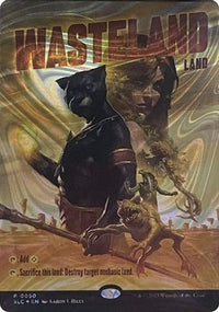 Wasteland (Halo Foil) -  Foil (SLC-050) - Secret Lair Countdown Kit