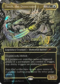 Yarok, the Desecrated (Halo Foil) -  Foil (SLC-052) - Secret Lair Countdown Kit