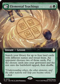 Elemental Teachings (Extended Art) -  Foil (TLA-378) - Avatar: The Last Airbender