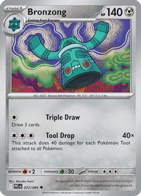 Bronzong 072  ME02 Phantasmal Flames - Uncommon