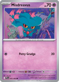 Misdreavus 035  ME02 Phantasmal Flames - Common