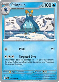 Prinplup 028  ME02 Phantasmal Flames - Common