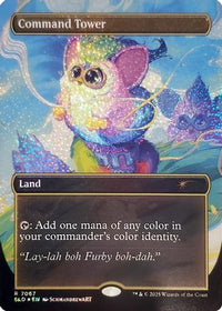 Command Tower (7067) (Confetti Foil) -  Foil (SLD-7067) - Secret Lair Drop Series