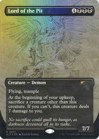Lord of the Pit (Sketch Showcase) (Rainbow Foil) -  Foil (SLD-893) - Secret Lair Drop Series