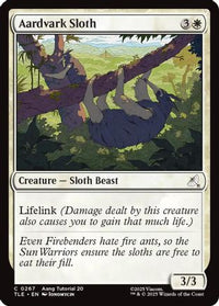 Aardvark Sloth (0267) -  (TLE-267) - Avatar: The Last Airbender: Eternal-Legal