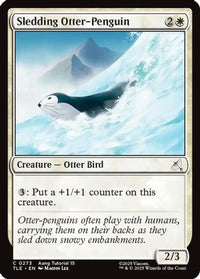 Sledding Otter-Penguin (0273) -  (TLE-273) - Avatar: The Last Airbender: Eternal-Legal
