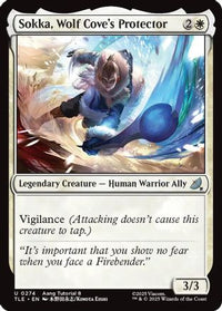 Sokka, Wolf Cove's Protector (0274) -  (TLE-274) - Avatar: The Last Airbender: Eternal-Legal