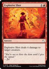 Explosive Shot (0279) -  (TLE-279) - Avatar: The Last Airbender: Eternal-Legal