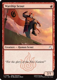 Warship scout (0285) -  (TLE-285) - Avatar: The Last Airbender: Eternal-Legal