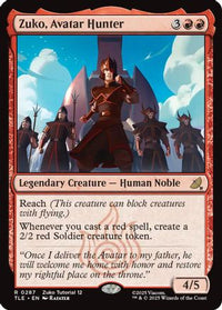Zuko, Avatar Hunter (0287) -  (TLE-287) - Avatar: The Last Airbender: Eternal-Legal