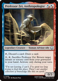 Professor Zei, Anthropologist -  (TLA-238) - Avatar: The Last Airbender